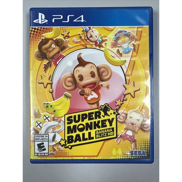 Super Monkey Ball: Banana Blitz HD Sony PlayStation 4) cib - Picture 1 of 3